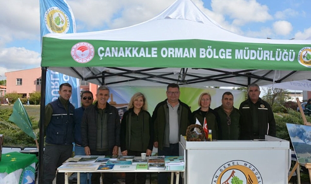 Biga Fest 2024'te Orman Bölge Müdürlüğü'nden farkındalık etkinliği