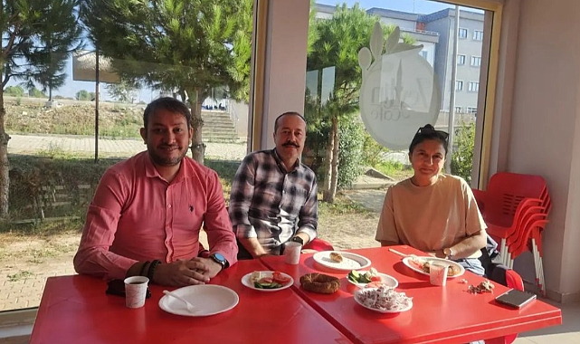 Biga MYO makine programı öğrencileri kahvaltıda buluştu