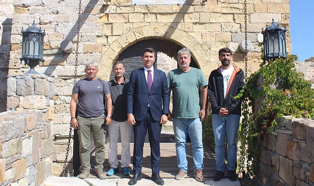 Bozcaada Kalesi’nde kazı çalışmaları başladı