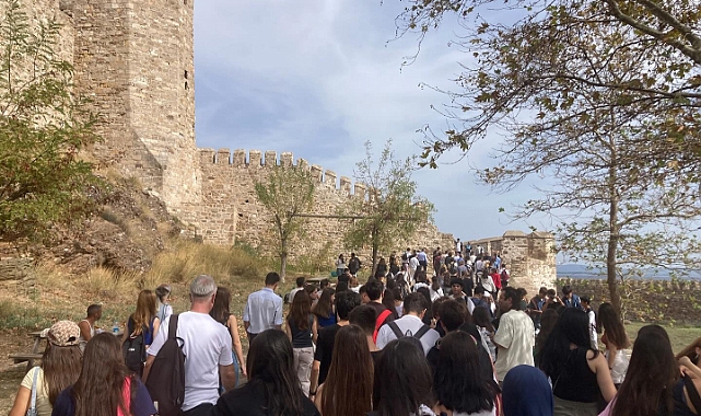Bozcaada'da tarih dolu ziyaret