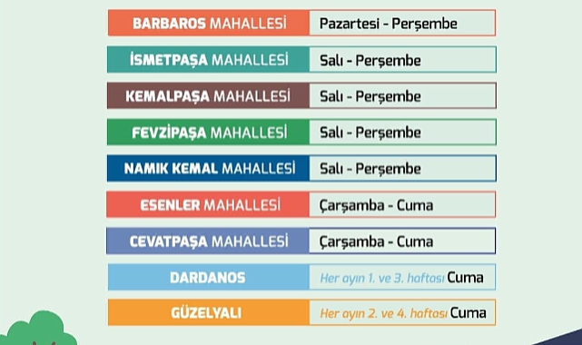 Çanakkale Belediyesi'nden atık toplama hizmeti uyarısı