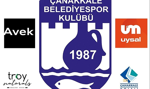 Çanakkale Belediyespor Kadın Voleybol Takımına sponsor desteği