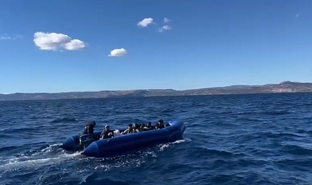 Çanakkale'de 15 düzensiz göçmen yakalandı