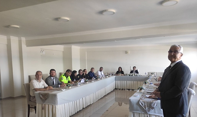 Çanakkale’de çocukların eğitim süreçlerinin güvenliğine yönelik toplantı