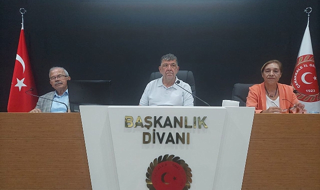 Çanakkale İl Genel Meclisi Ekim Ayı Toplantıları Tamamlandı