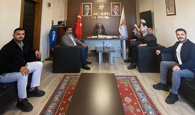 Çanakkale Kent Konseyi'nden AK Parti İl Başkanlığına ziyaret