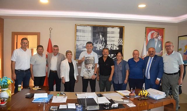 Çanlılar Derneği, İl Genel Meclis Başkanı Halil Ertuğrul’u ziyaret etti