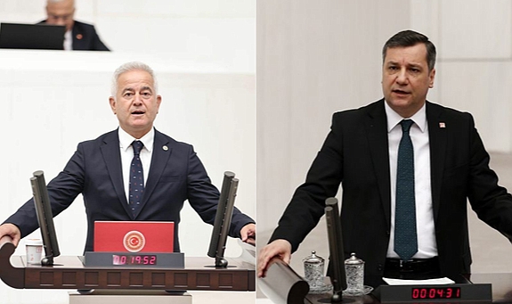 CHP Çanakkale Milletvekillerinden dolu felaketi için kanun teklifi