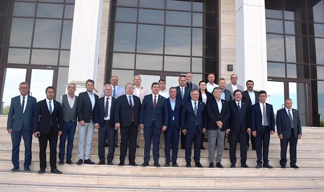 CHP heyetinden İl Genel Meclis Başkanlığına ziyaret