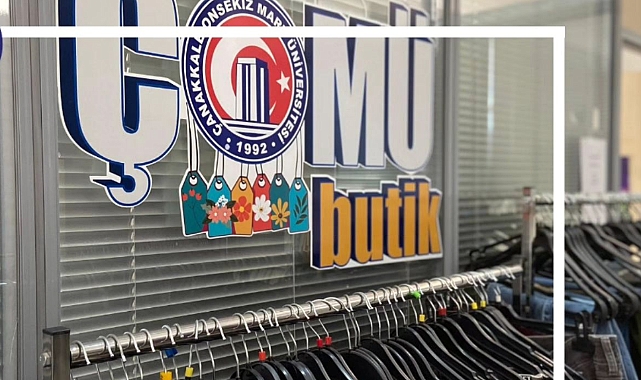 ÇOMÜ Butik’te geçen hafta 131 öğrenciye destek