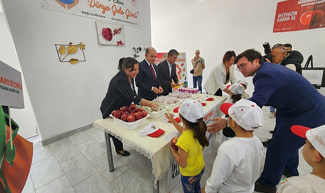 Dünya Gıda Günü Etkinliği, Çan Etili İlköğretim Okulu’nda düzenlendi