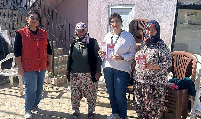 Ezine köylerinde kanser taramaları devam ediyor