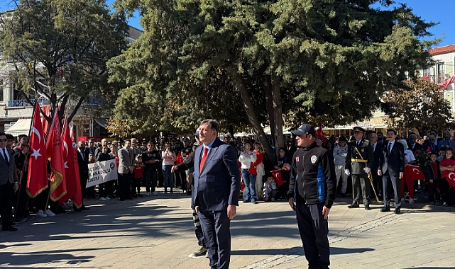 Gökçeada’da Cumhuriyet Bayramı coşkusu