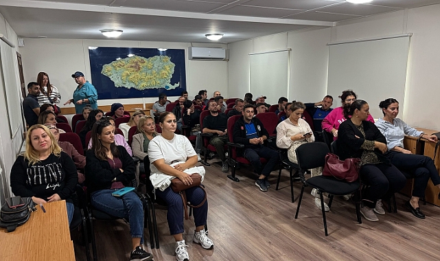 Gökçeada’da iş sağlığı ve güvenliği eğitimi verildi