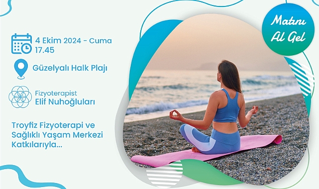 Güzelyalı'da Nörogelişimsel Yoga etkinliği