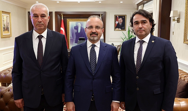 İçişleri Bakan Yardımcısı Bülent Turan, başkanları ağırladı