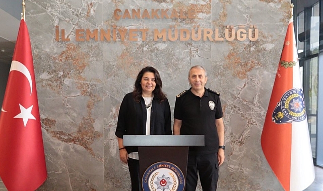 Jülide İskenderoğlu'ndan Müdür Kurt’a ziyaret