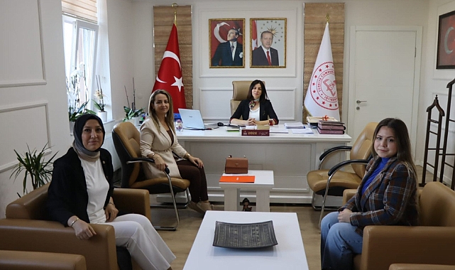 KADEM Vakfı'ndan İl Millî Eğitim Müdürü Mine Hayta'ya ziyaret