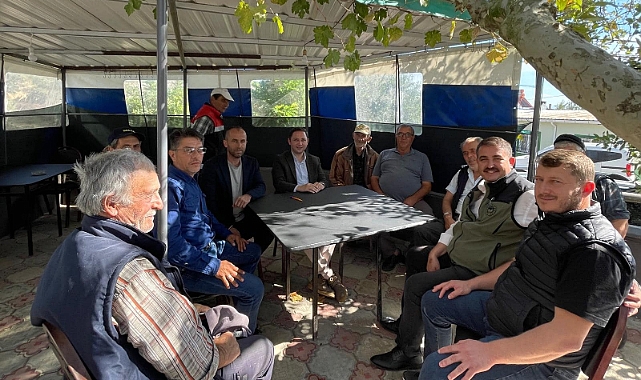 Kaymakam Kayabaşı Eskibalıklı Köyü'nü ziyaret etti