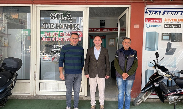 Kaymakam Kayabaşı'ndan esnaflara ziyaret