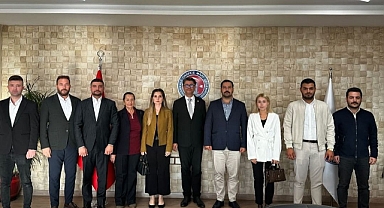 Kent Konseyi Başkanı Fırat’tan Rektör Erenoğlu’na ziyaret