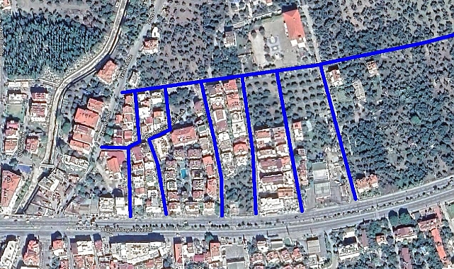 Küçükkuyu Belediyesi'nde altyapı hizmeti
