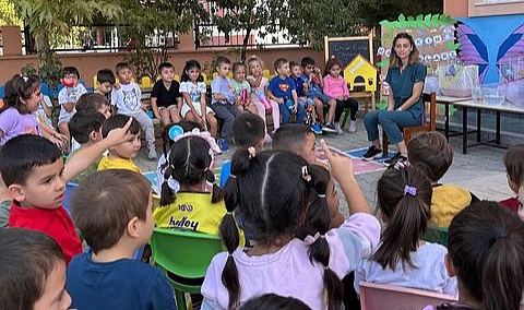 Küçükkuyu'da 4 Ekim Hayvanları Koruma Günü etkinliği