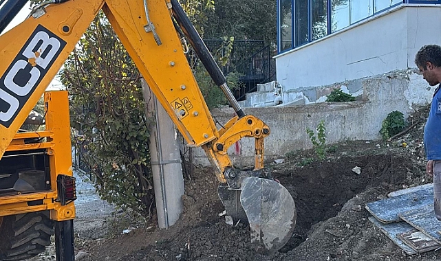 Küçükkuyu'da altyapı çalışmaları