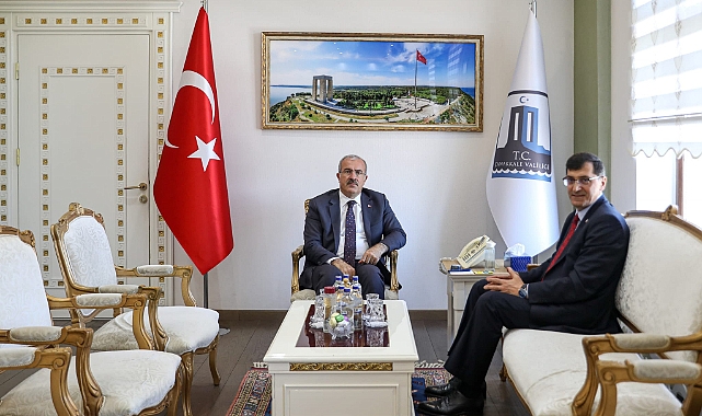 Kütahya Belediye Başkanı Eyüp Kahveci'den Vali Toraman'a ziyaret