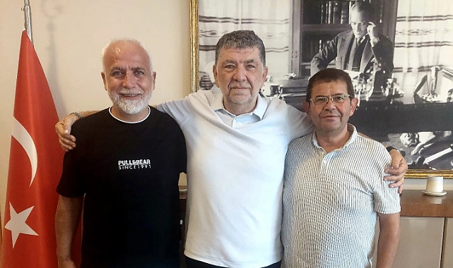 Metin Özgür’den Halil Ertuğrul’a ziyaret