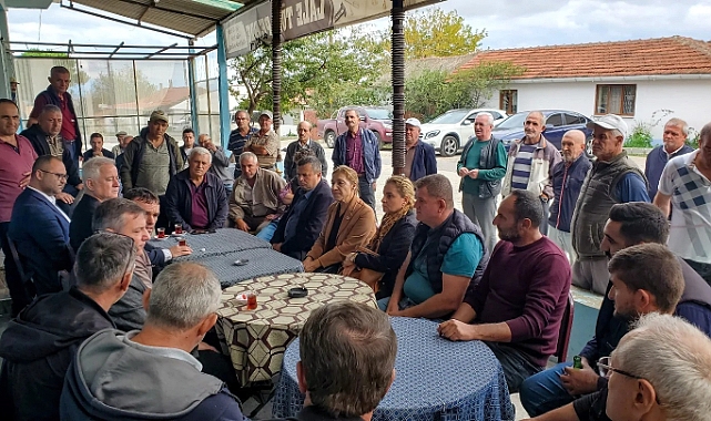 Milletvekillerinden Biga’ya ziyaret