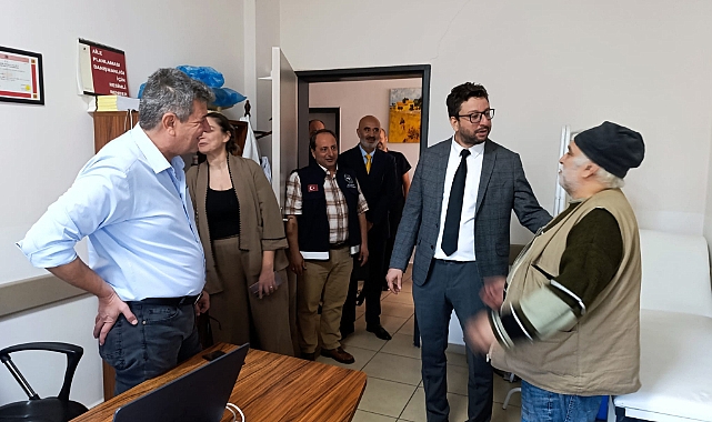 Müdür Baştürk, Bayramiç’teki sağlık kurumlarını ziyaret etti