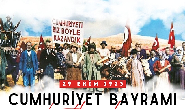 "Nice yaşlara, nice 101 yıllara. Yaşasın Cumhuriyet!"