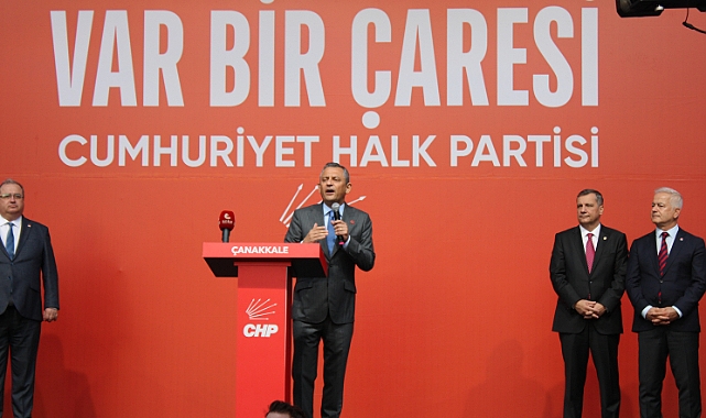 Özgür Özel Çanakkale'de!