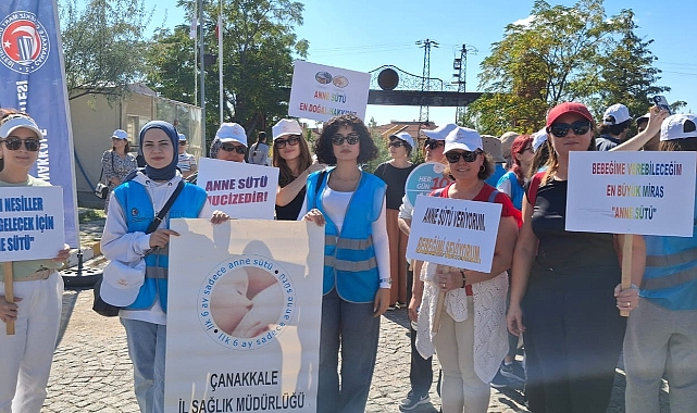 "Sağlıklı Nesiller, Sağlıklı Gelecek İçin Anne Sütü" etkinliği