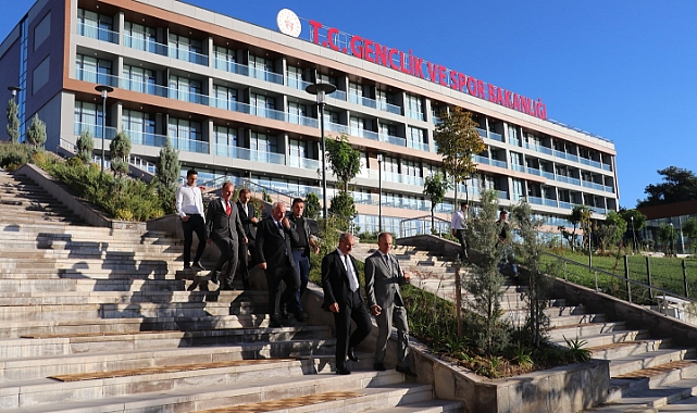 Vali Toraman, GSB Güzelyalı Milli Takımlar Kamp ve Eğitim Merkezini ziyaret etti