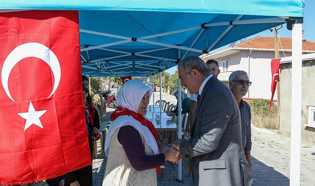 Vali Toraman, Şehit Piyade Uzman Çavuş Burak Geniş’in ailesini ziyaret etti