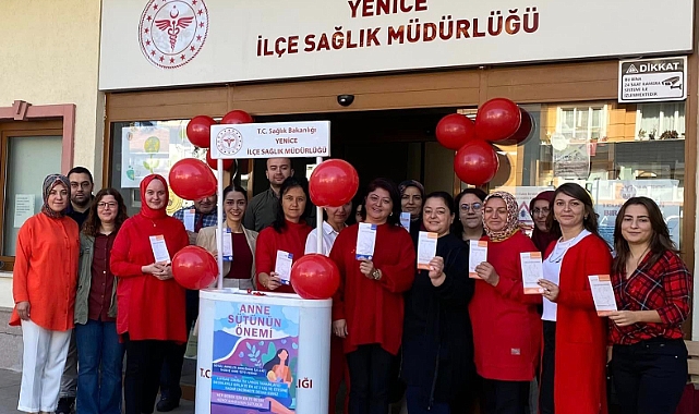 Yenice İlçe Sağlık Müdürlüğü’nden Emzirme Haftası etkinlikleri