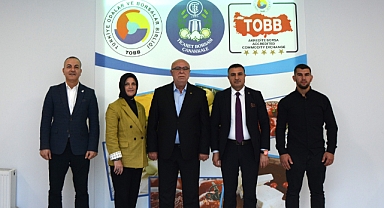 Yeniden Refah Partisi’nden ÇTB Başkanı Abdullah Deniz’e ziyaret