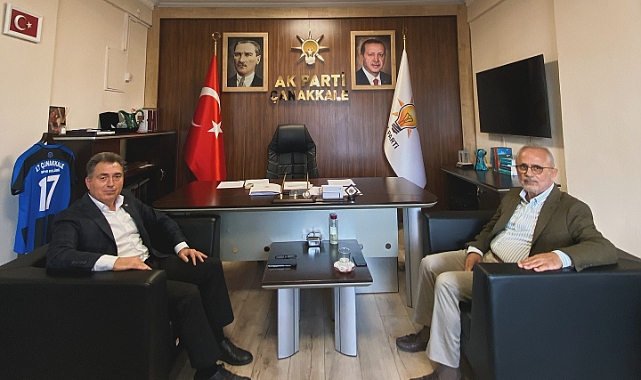 Yıldıray Ölçek'ten Ömer Faruk Göktürk’e hayırlı olsun ziyareti