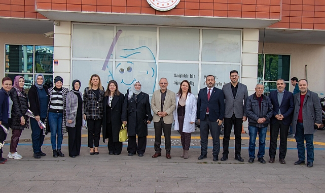 AK Parti Çanakkale İl Teşkilatından Dünya Diş Hekimliği Günü ziyareti