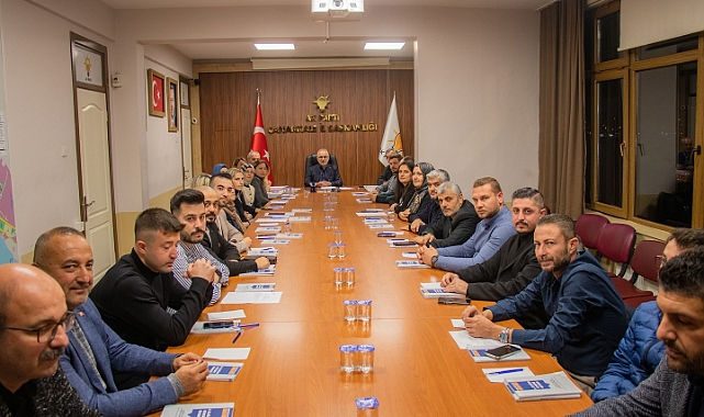 AK Parti Çanakkale İl Yönetiminden haftalık toplantı