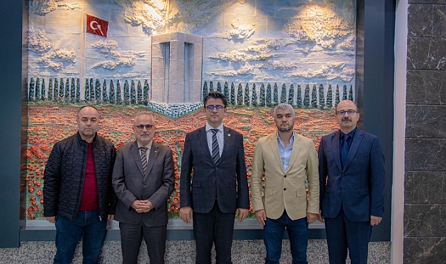 AK Parti İl Yönetiminden ÇOMÜ'ye ziyaret