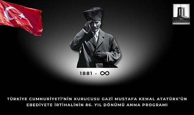 Atatürk, vefatının 86. yıl dönümünde Çanakkale'de anılacak