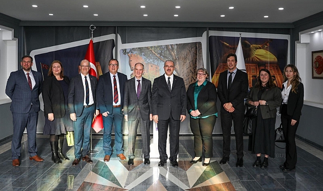 Avustralya ve Yeni Zelanda Heyeti, Vali Toraman’ı ziyaret etti