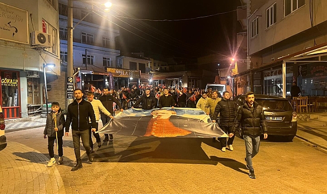 Ayvacık’ta 10 Kasım Ata’ya Saygı Yürüyüşü düzenlendi