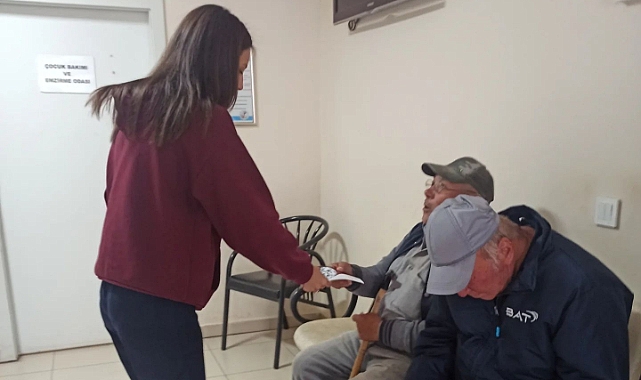 Ayvacık'ta "Dünya İnme Günü" farkındalık etkinliği