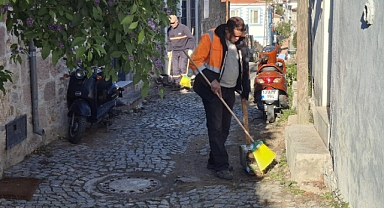 Ayvalık’ta dip bucak temizlik seferberliği