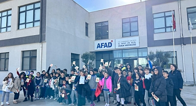 Bahçeşehir Koleji öğrencilerinden AFAD’a eğitim ziyareti
