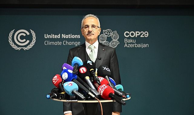 Bakan Abdulkadir Uraloğlu, COP29 İklim Değişikliği Konferansı’nda